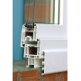 Наличник Exter 78х10мм темный дуб (Renolit 2052-089) 6,0 м