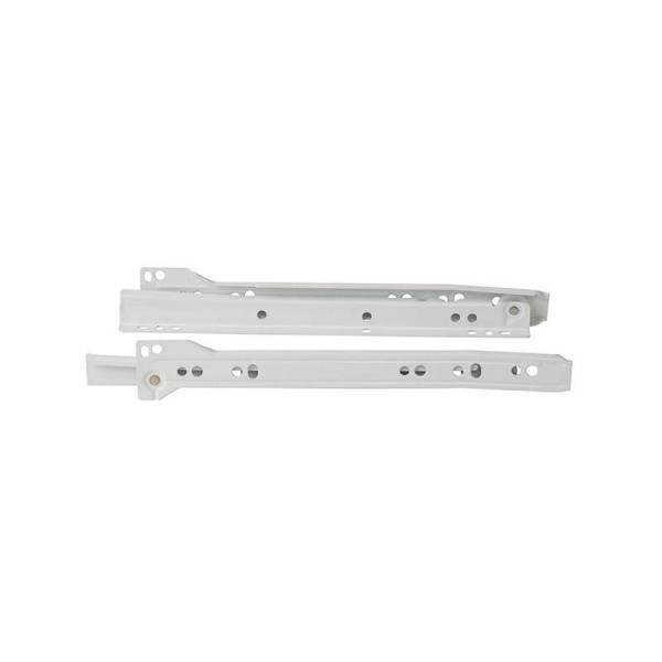 Направляющие роликовые Firmax длина 400 мм, белые, RAL9003, (4 части)-4