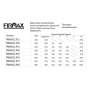 Направляющие шариковые Firmax Push-open полного выдвижения, H=45 мм, L=450 мм, цинк (2 части), толщина 1,2*1,2*1,5мм