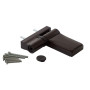 Петля Maxbar KT-V 6R наплав 18-23мм Коричневый RAL8077