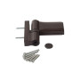 Петля Maxbar KT-V 6R наплав 18-23мм Коричневый RAL8077