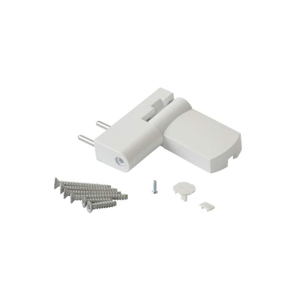 Петля дверная Maxbar PS 23 (17-20.5/85-31) RAL 9016 E, Белый-2