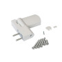 Петля дверная Maxbar PS 23 (17-20.5/85-31) RAL 9016 E, Белый
