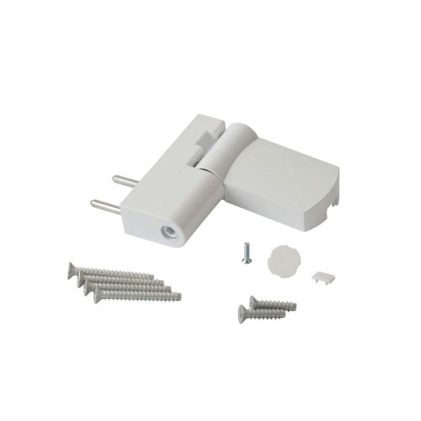 Петля дверная Maxbar PS 23 (20-23.5/85-31) RAL 9016 E, Белый-3