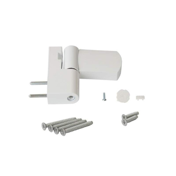 Петля дверная Maxbar PS 23 (20-23.5/85-31) RAL 9016 E, Белый