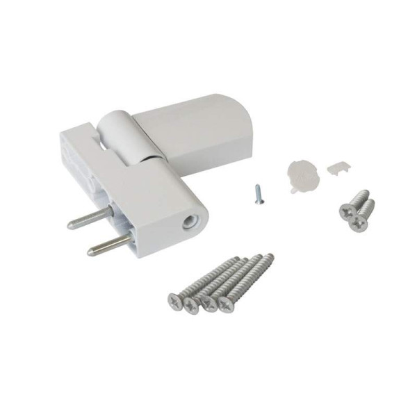 Петля дверная Maxbar PS 23 (20-23.5/85-31) RAL 9016 E, Белый-1