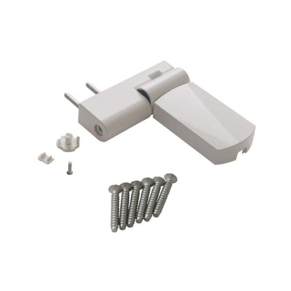Петля дверная Maxbar PS 27 (14-17,5/105-42) RAL 9016 E, Белый-1