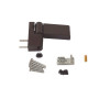 Петля дверная Roto Solid 150 P (110 кг), 17-20,5 мм RAL 8077, Коричневый