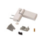 Петля дверная Roto Solid 150 P (110 кг), 17-20,5 мм RAL 9016 E, Белый