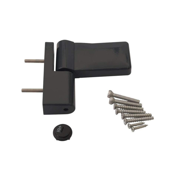 Петля дверная ELEMENTIS серия IQ-Plus 16-19 мм, Антрацит RAL7016-3