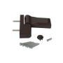 Петля дверная ELEMENTIS серия IQ-Plus 19-22 мм, Коричневый RAL8019
