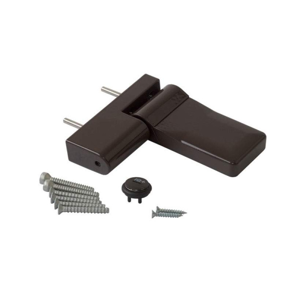 Петля дверная ELEMENTIS серия IQ-Plus 19-22 мм, Коричневый RAL8019-2