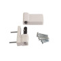 Петля дверная Elementis K-S (15-20 мм), на 100кг., Белый, RAL9016