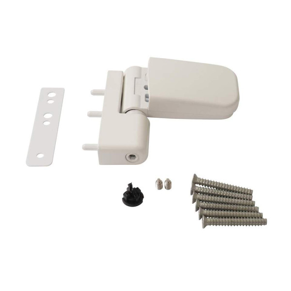 Петля дверная Maxbar 105NN, 16,5-19 мм, Белый RAL9016-2