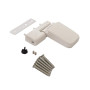 Петля дверная Maxbar 105NN, 16,5-19 мм, Белый RAL9016