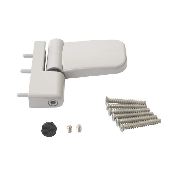 Петля дверная Maxbar 105NN, 16,5-19 мм, Серебристый RAL9006-3