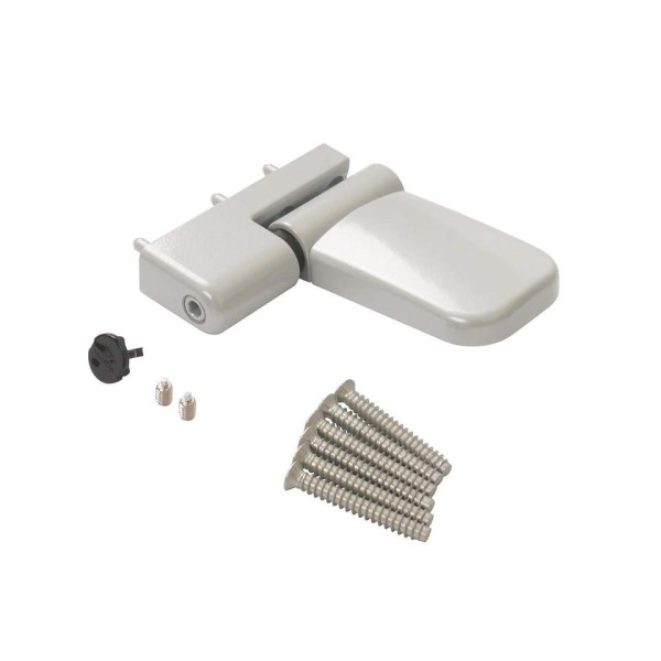 Петля дверная Maxbar 105NN, 16,5-19 мм, Серебристый RAL9006-2