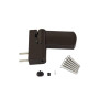 Петля дверная Maxbar PS 27 (17-20,5/105-42) RAL 8077 Коричневый RAL8077