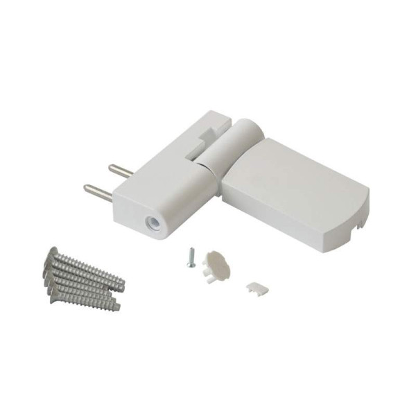 Петля дверная Maxbar PS 27 (17-20,5/105-42)  Белый RAL9016-3