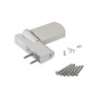 Петля дверная Maxbar PS 27 (17-20,5/105-42)  Белый RAL9016