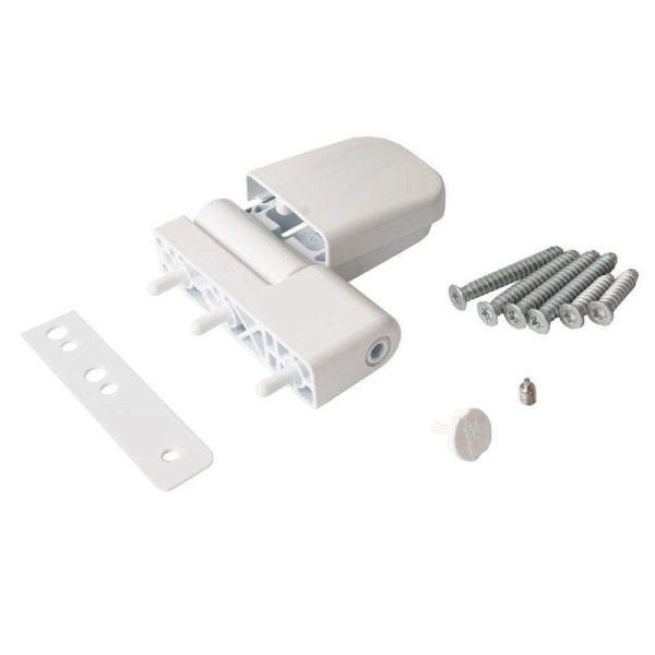 Петля дверная Maxbar 89NN, 16,5-19 мм, Белый RAL9016-8