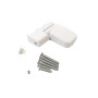 Петля дверная Maxbar 89NN, 16,5-19 мм, Белый RAL9016