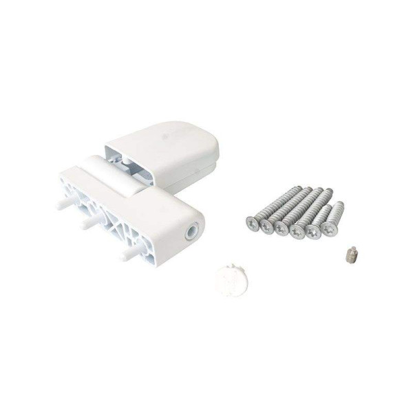 Петля дверная Maxbar 89NN, 16,5-19 мм, Белый RAL9016-4