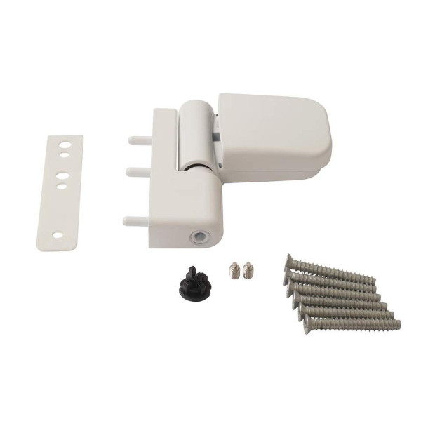 Петля дверная Maxbar 89NN, 16,5-19 мм, Белый RAL9016-2