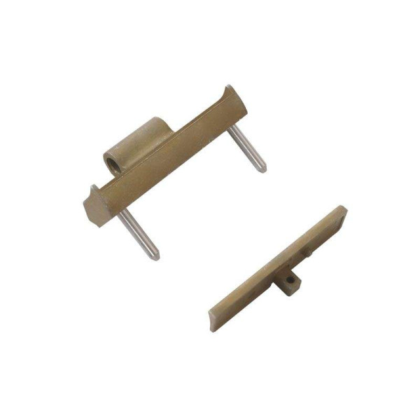 Петля на створке 20мм Patio FOLD Alu /3 шт./ неокрашенный-1