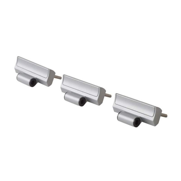 Петля на створке 20мм Patio FOLD Alu /3 шт./ серебро