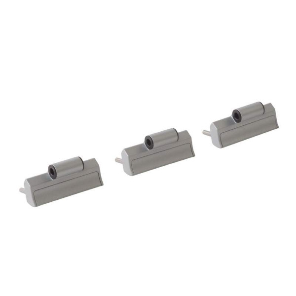 Петля на створке 20мм Patio FOLD Alu /3 шт./ серебро-2