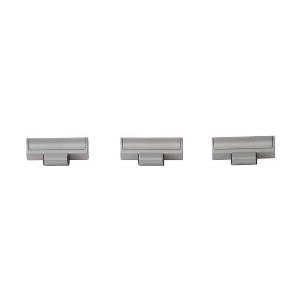 Петля на створке 20мм Patio FOLD Alu /3 шт./ серебро-1