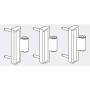 Петля на створке 30мм Patio FOLD Alu /3 шт./ белая