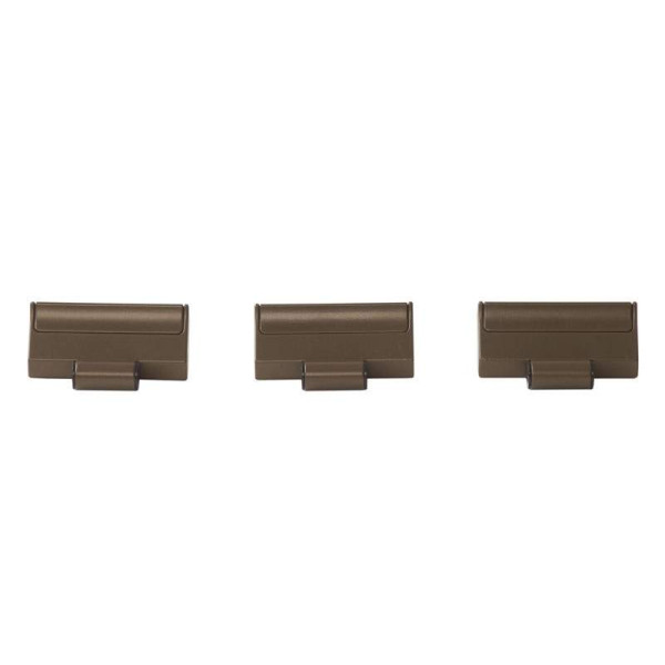 Петля на створке 30мм Patio FOLD Alu /3 шт./ темная бронза-1