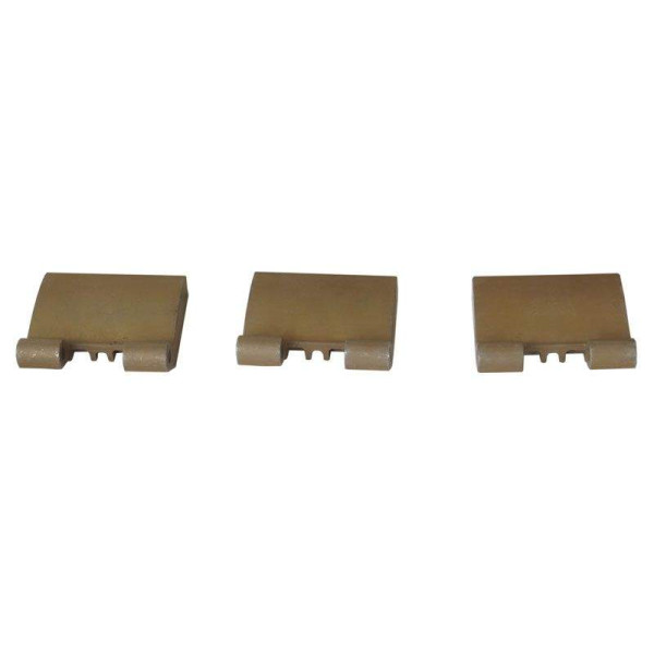 Петля на створке 40мм Patio FOLD Alu /3 шт./ неокрашенный-2