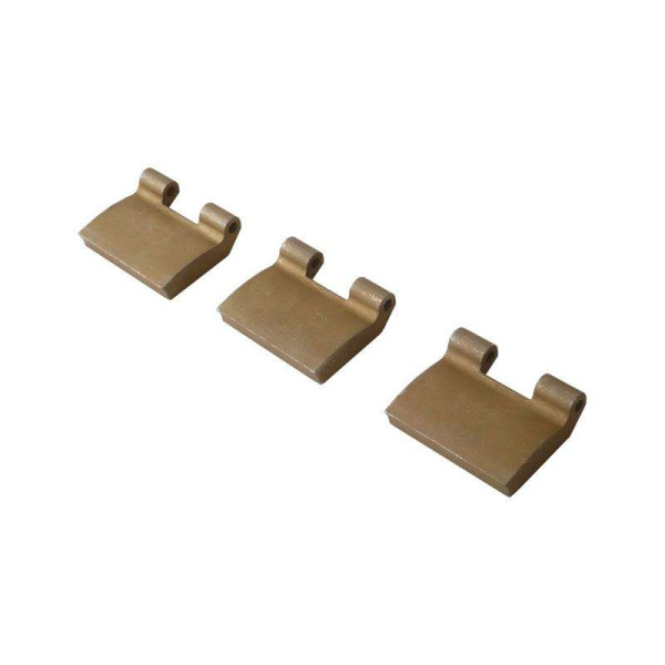 Петля на створке 40мм Patio FOLD Alu /3 шт./ неокрашенный-1