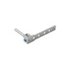 Петля нижняя рамная с штифтом KF KF3x3/3мм (100 кг)