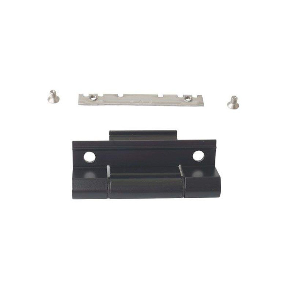 Петля поворотная Bridge, V.02, черная RAL9005, 00610500N-2