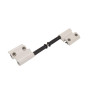 Петля поворотная FLASH BASE, V.01, угловая рама, 5 частей, белая RAL9010, 00144410N