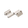 Петля поворотная оконная, Проведал, регулируемая +-1,2 mm, белая RAL9016