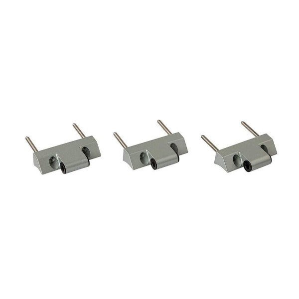 Петля рамная 16/40 мм /3 шт./ FOLD, серебро R01.1