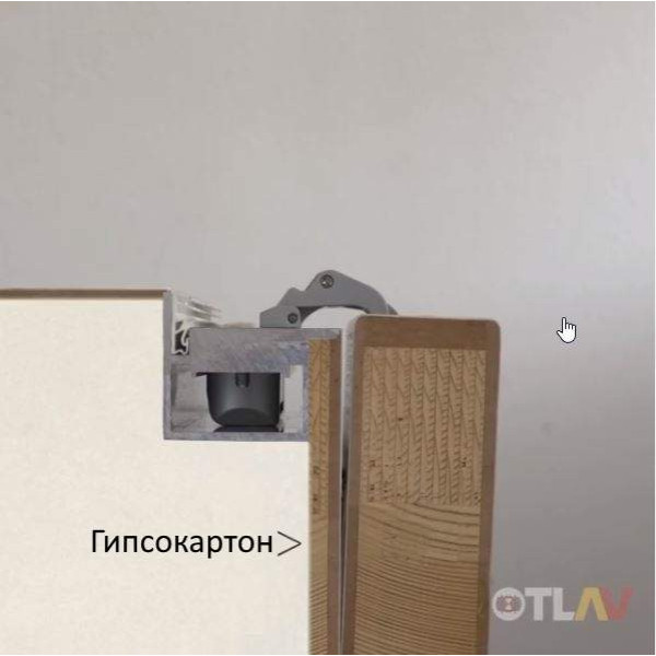 Петля скрытая для компланарных дверей, универсальная, 3D, 130x32/25 мм, 60 кг, цамак и алюминий, с 4 накладками и 4 винтами для крепления накладок, никель матовый-14