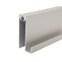Планка нижняя Classic Slim, алюминий, L=5800 мм, серебро.