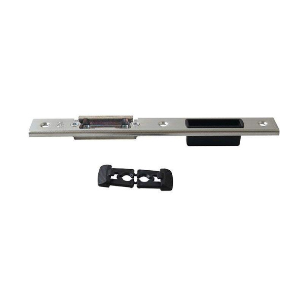 Планка ответная Maxbar для ригеля и защелки, регулируемая, левая, U24x5-3