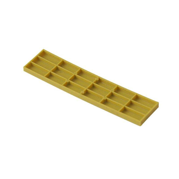 Пластина рихтовочная Bistrong 100x24x4 желтая-2