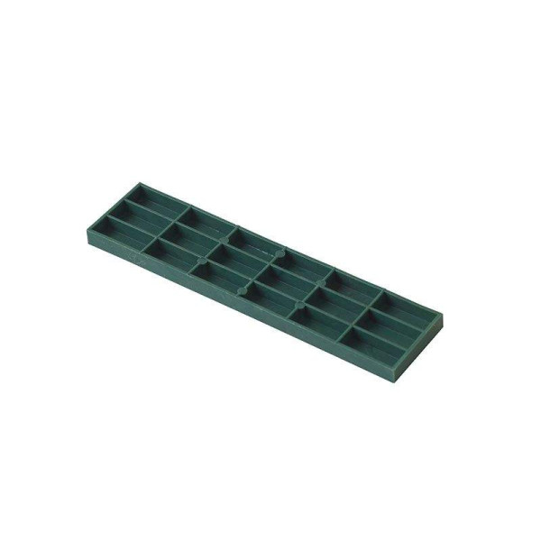 Пластина рихтовочная Bistrong 100x12x5 зеленая-1