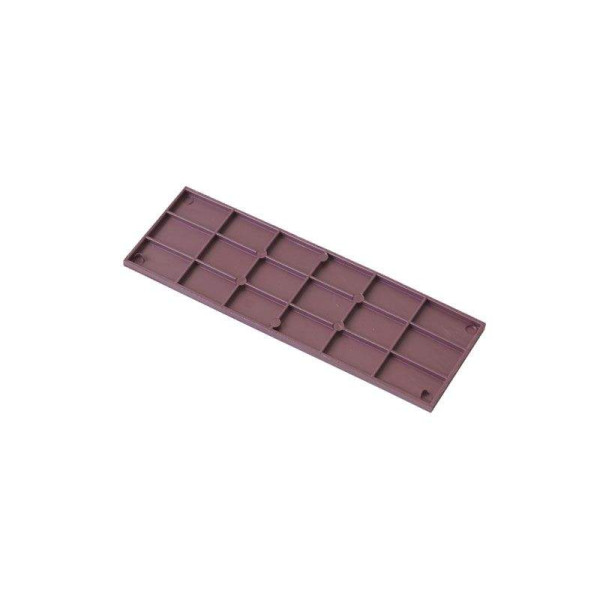 Пластина рихтовочная Bistrong 100x32x3 красная-2