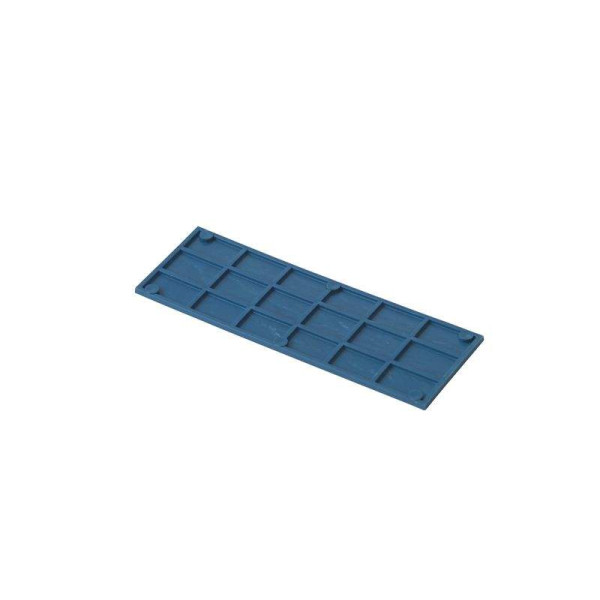 Пластина рихтовочная Bistrong 100x34x2 синяя-1