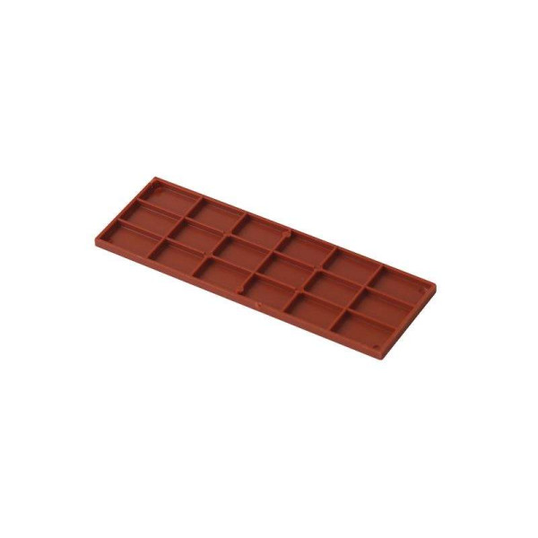 Пластина рихтовочная Bistrong 100x34x3 красная-1