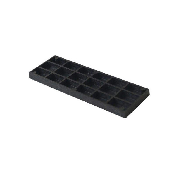 Пластина рихтовочная Bistrong 100x34x6 черная-1